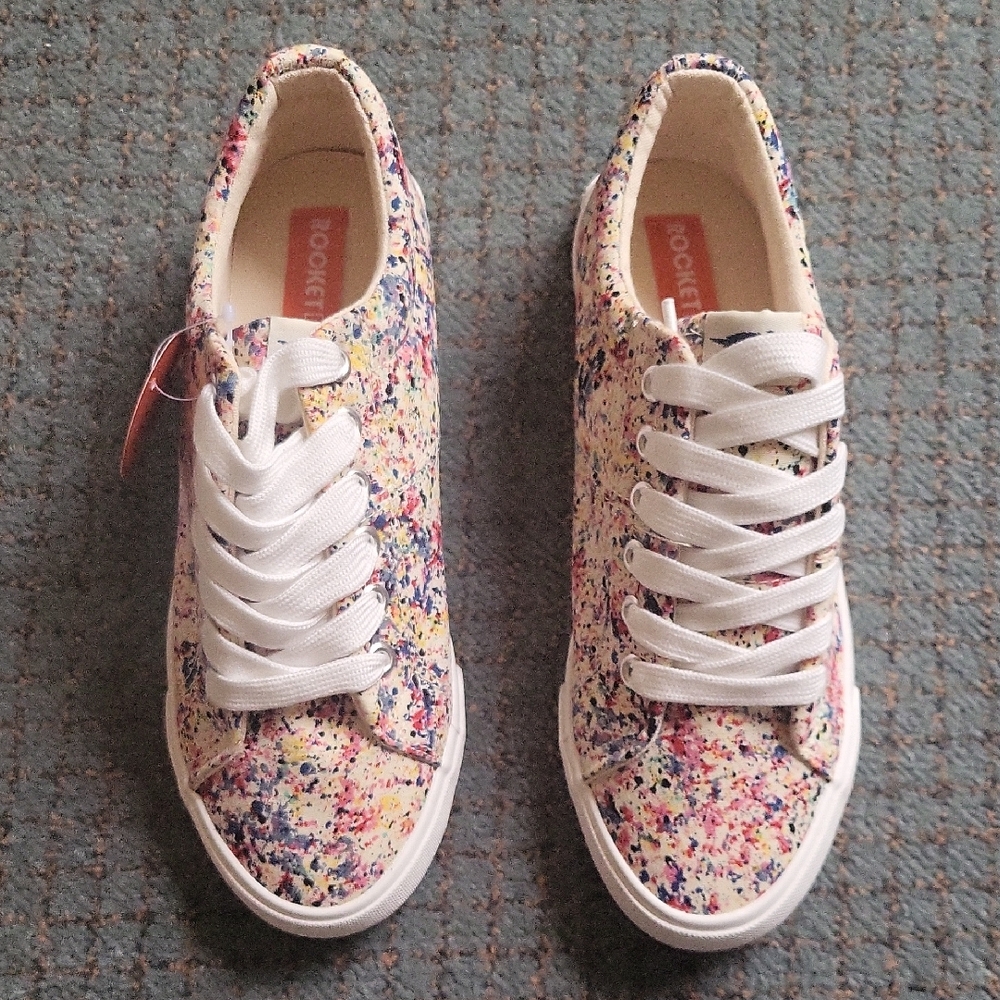 NWT Rocket Dog Multicolor Womens Sneakers Size 7M